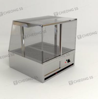 ELECTRICAL STAINLESS STEEL COUNTER-TOP FOOD WARMER DISPLAY