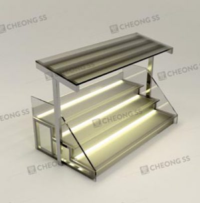 GLASS 3-DECK YONG TAU FOO DISPLAY SHOWCASE DESIGN 03