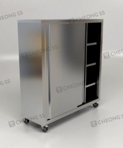 Cheong Ss Stainless Steel Upright Storage Cabinet