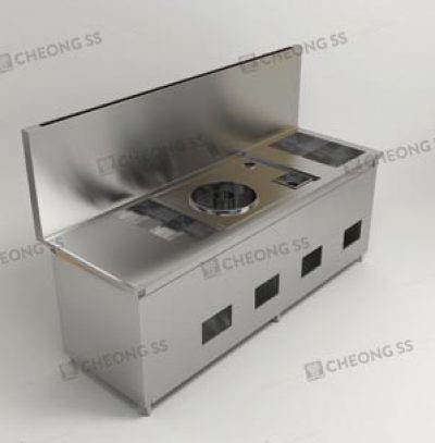 GAS MULTI-PURPOSE NOODLE COOKING COUNTER