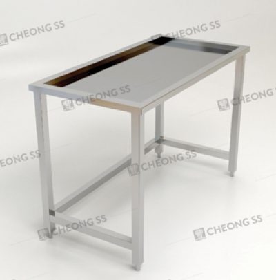 SINGLE TIER INSET WORK TABLE