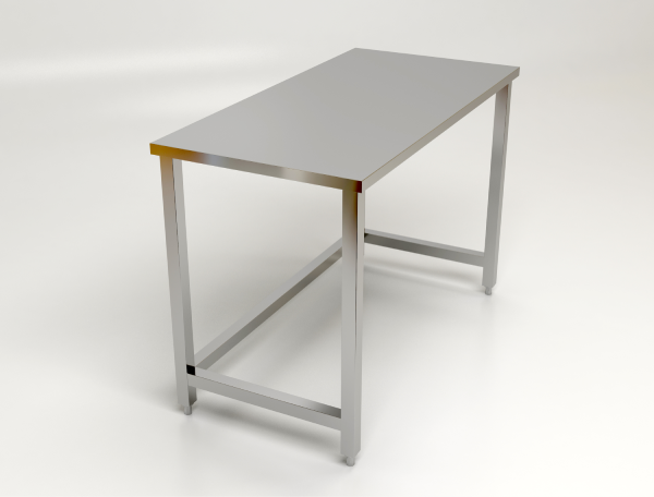 Stainless Steel Single Tier Work Table