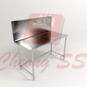 Stainless Steel Cooking Table W Attached Faucet