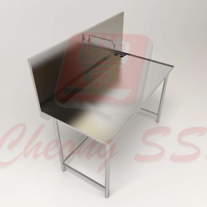 Stainless Steel Cooking Table W Faucet And Drainage System