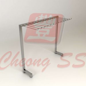 Stainless Steel Counter Top Wine Glass Speed Rack