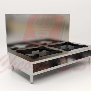 Stainless Steel Double Ring Low Pot Stove