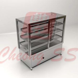 Stainless Steel Electrical Standard Food Warmer Display