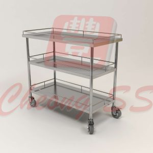 Stainless Steel Food Trolley Design 01