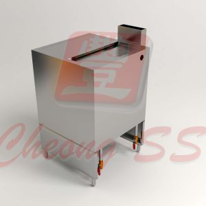 Stainless Steel Gas Counter Soup Boiler