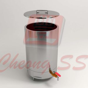 Stainless Steel Gas Round Soup Boiler