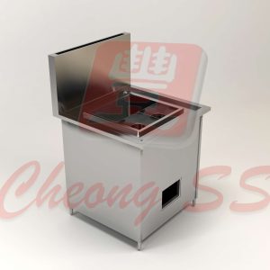 Stainless Steel Gas Standard Noodle Cooking Counter