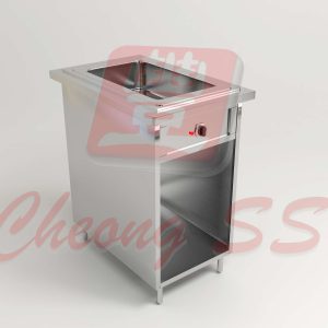 Stainless Steel Single Full-Size GN Bain Marie