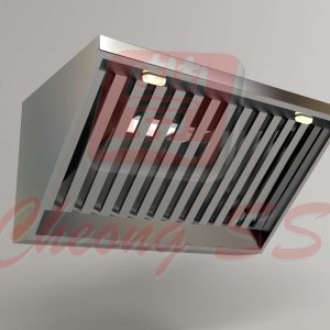 Stainless Steel Slanted Exhaust Hood