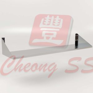 Stainless Steel Standard Wall-Mount Shelf