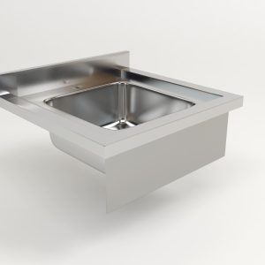 Stainless Steel Single Bowl Wall Mount Sink